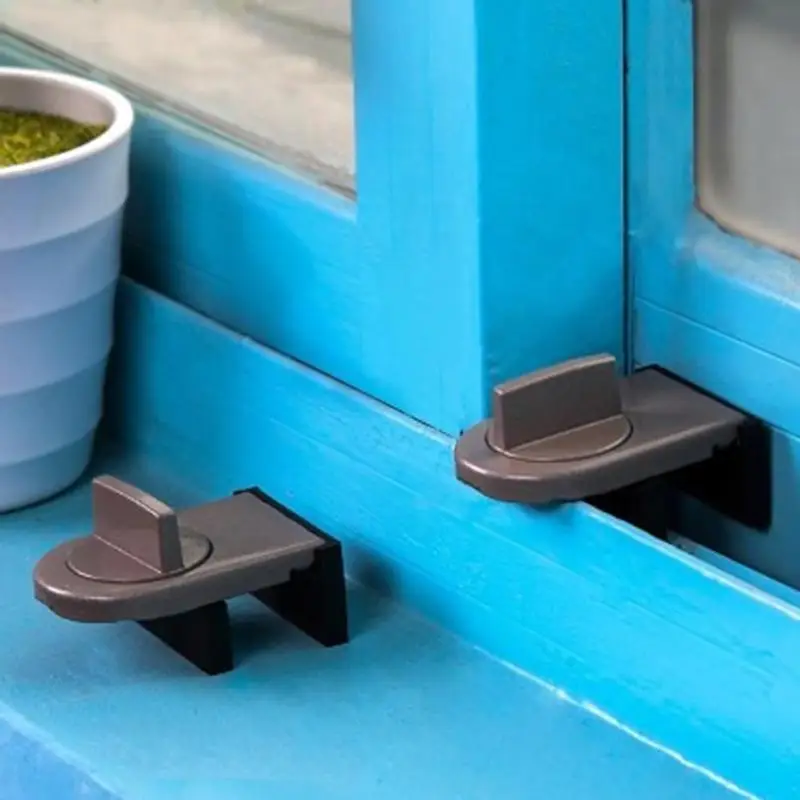 Ребенок Безопасность замок Противоугонный двухтактный Пластик Сталь Алюминий