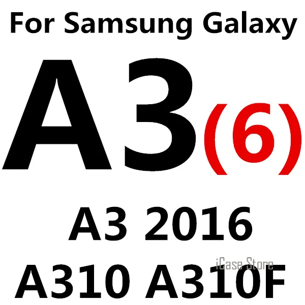 A3 2016 A310 Закаленное Стекло для Samsung Galaxy J3, J5, J7 года A3 A5 на J5 J7 J2 Prime Экран протектор чехол с полным покрытием Защитная крышка - Цвет: A3 2016 A310