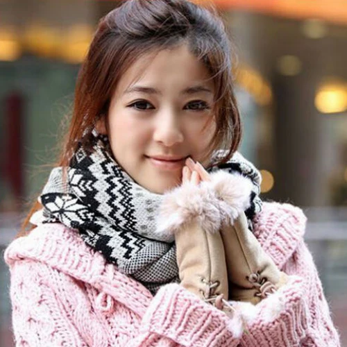 Лидер продаж из кожи с кроличьим мехом Сезон осень зима женская обувь открытыми