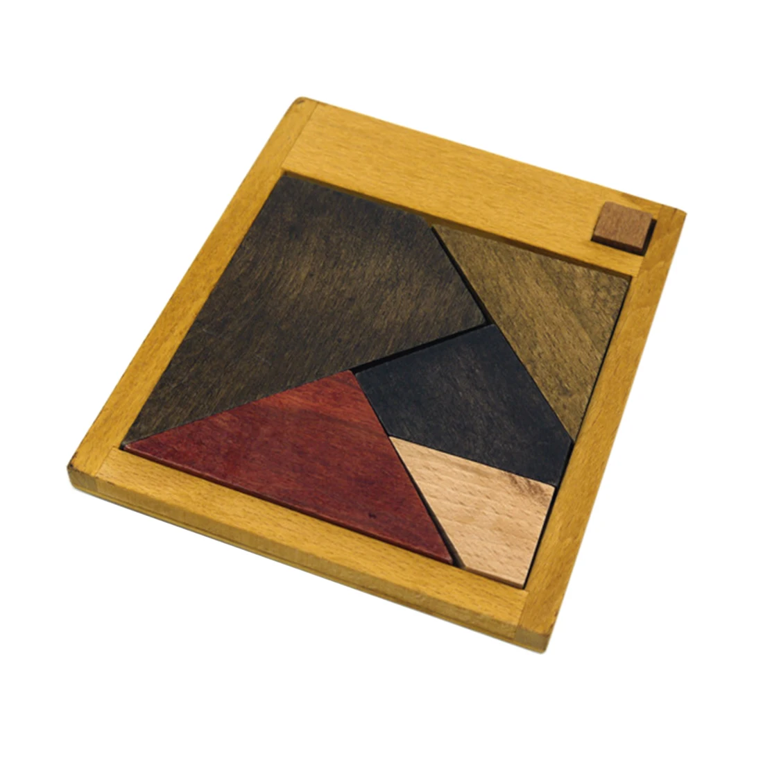 Три типа Tangram 6-Piece игра деревянная головоломка волшебный мозг тизер Развивающая игра для взрослых игры Braining тренировочные комплекты