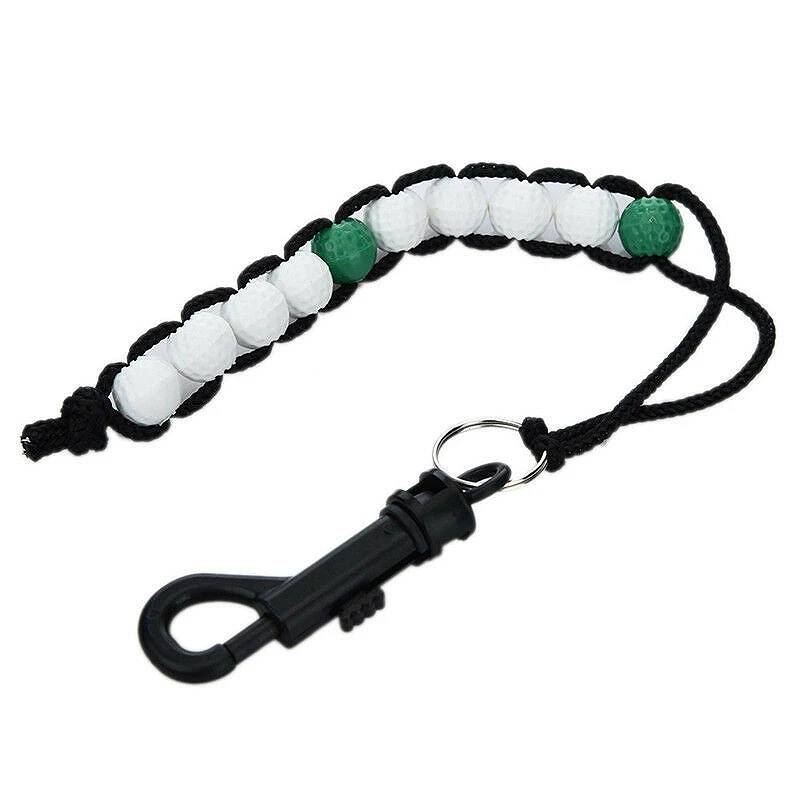 

Golf Ball Counter Golf Beaded Scorer Plastic Golf Ball Putter Counter #8