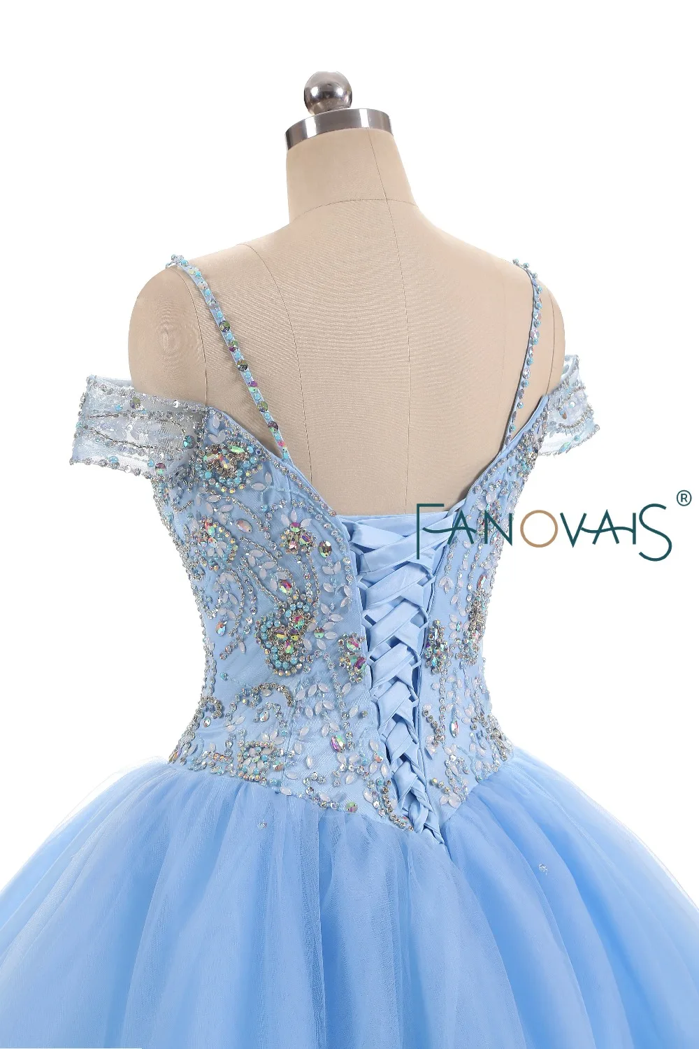 &quotГолубой Тюль Quinceanera Платья vestido de debutantes e 15 anos barato Vestido Festa бальное платье пром
