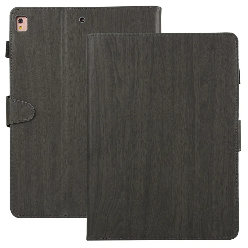 Чехол Fanshu с текстурой древесины для Apple iPad 2018 2017 Mini 4 7 9 дюйма откидная подставка