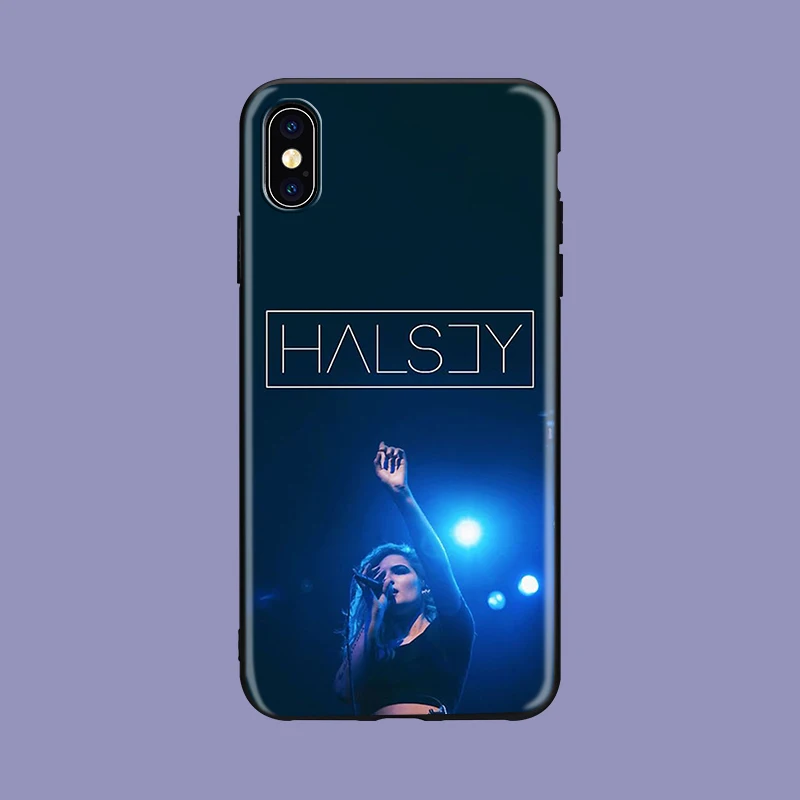Halsey мягкий силиконовый черный чехол для телефона iPhone 5 5S SE 6 6s 7 8 plus X Xs XR max для Apple 5s - Цвет: 835