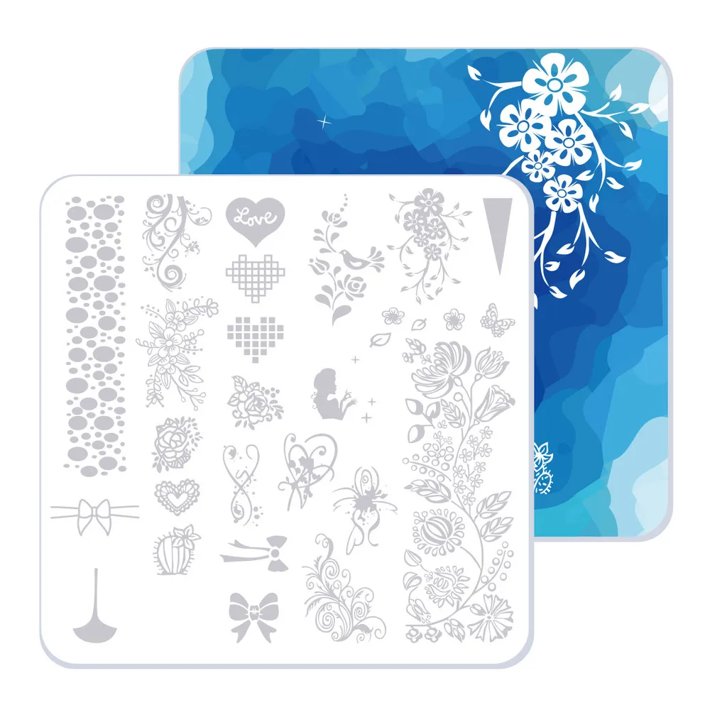 CICI & SISI акриловые штамповки изображения пластина конад печать ногтей шаблон DIY