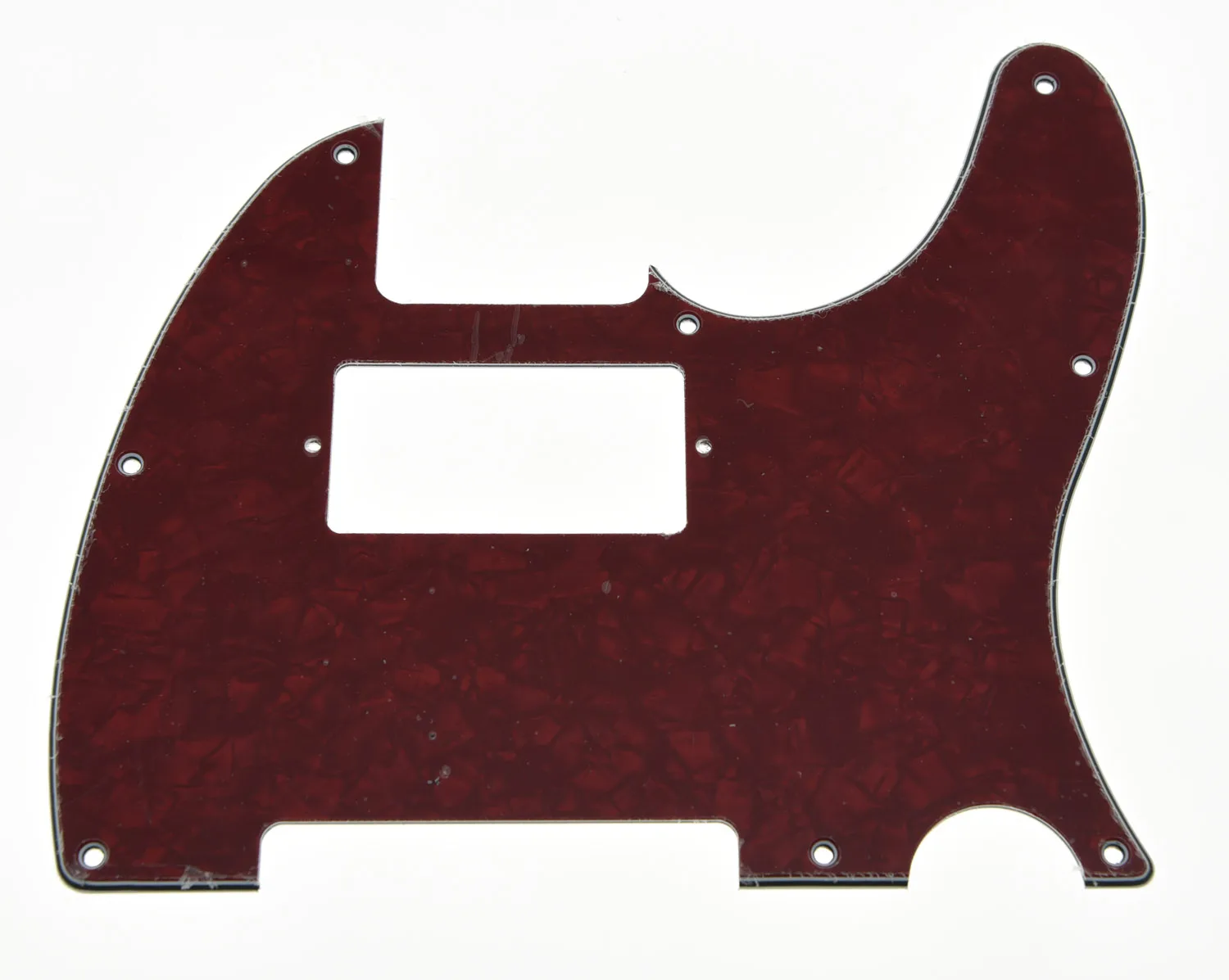Red Pearl KAISH Tele хамбакер Накладка для защиты деки с винтами царапина пластины Различные цвета для Telecaster гитары - Цвет: Red Pearl