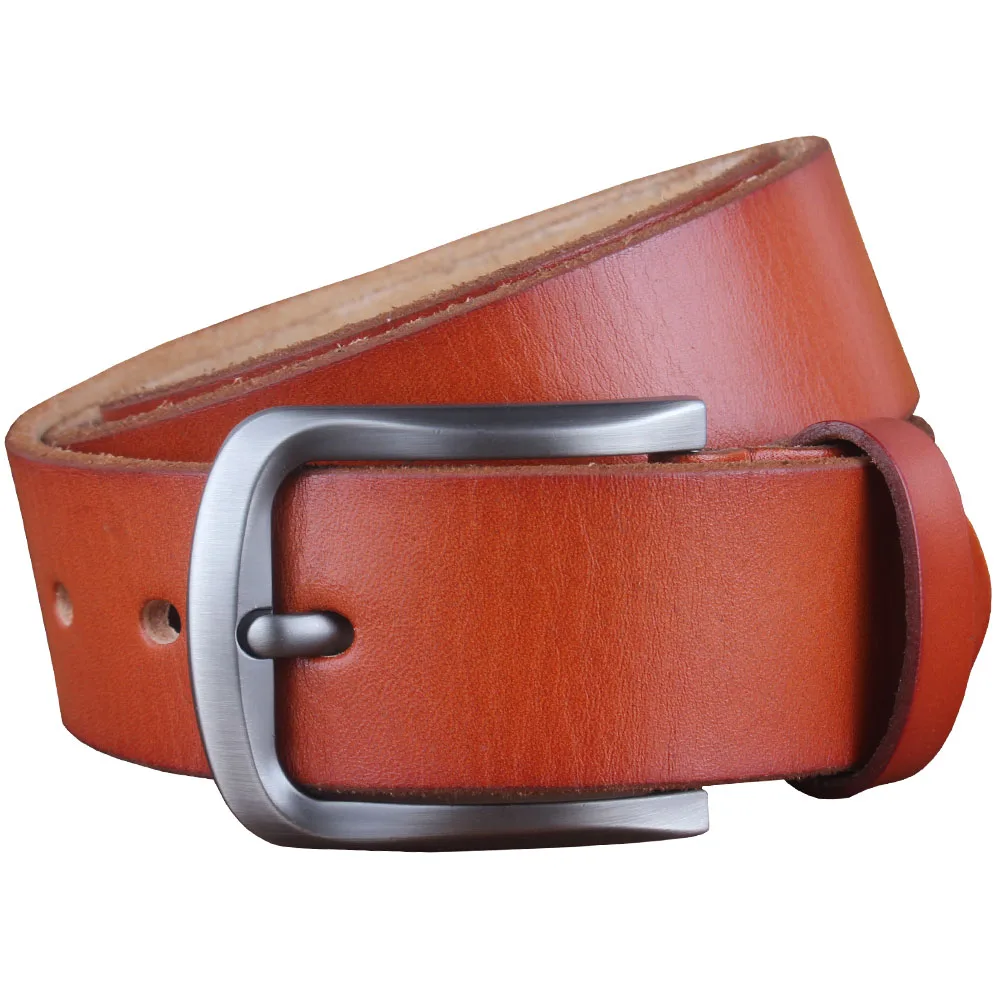 

real genuine leather casual design belt's modis men jeans casual pants men's leather belt Men's Gifts tactical belt wide 3.8cm