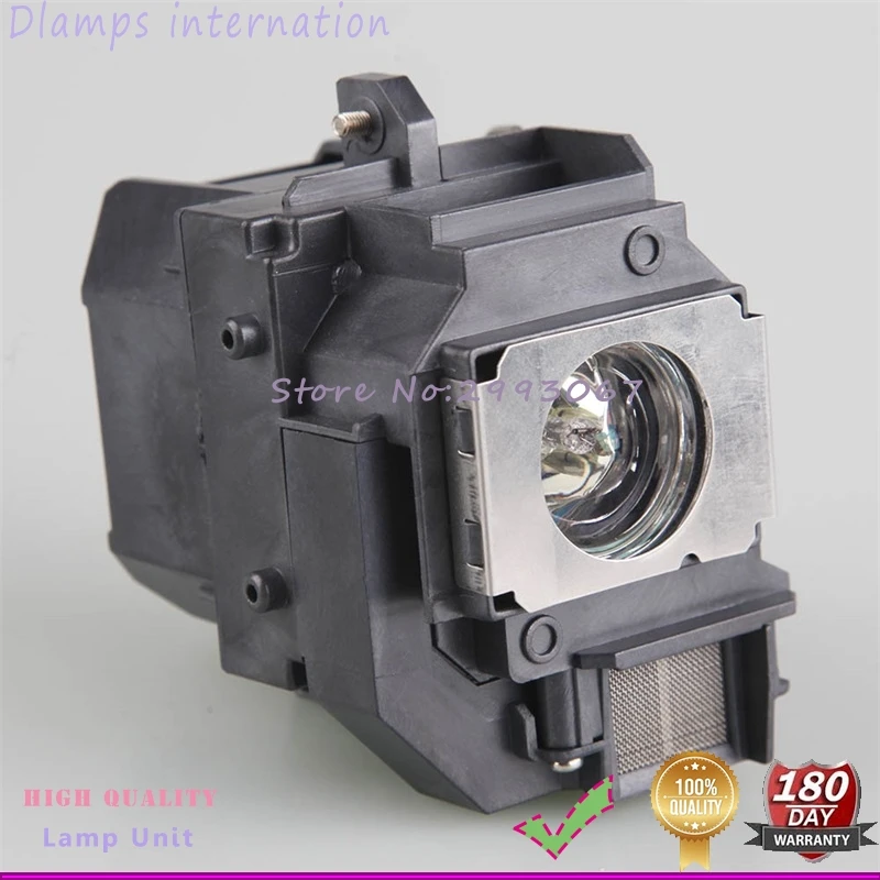 For ELPLP54 EB-S7 EB-S7+ EB-S72 EB-S8 EB-S82 EB-X7 EB-X72 EB-X8 EB-X8E EB-W7 EB-W8 Projector lamp with housing for Epson