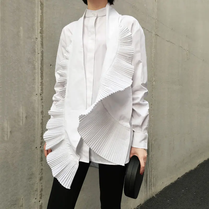 [XITAO] Новая Женская корейская мода 2019 летняя рубашка с длинным рукавом и