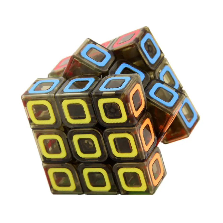 Qiyi 3x3 кубик рубика магический куб арт 3x3x3 волшебный 3 слоя скоростной