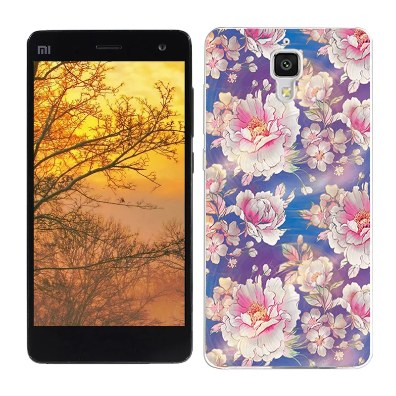 20 Мягкий силиконовый чехол для Xiaomi mi 4, чехол s, чехол для Xiaomi mi 4, чехол для телефона из ТПУ с спящим рисунком, чехол для Xiao mi M4 - Цвет: 20