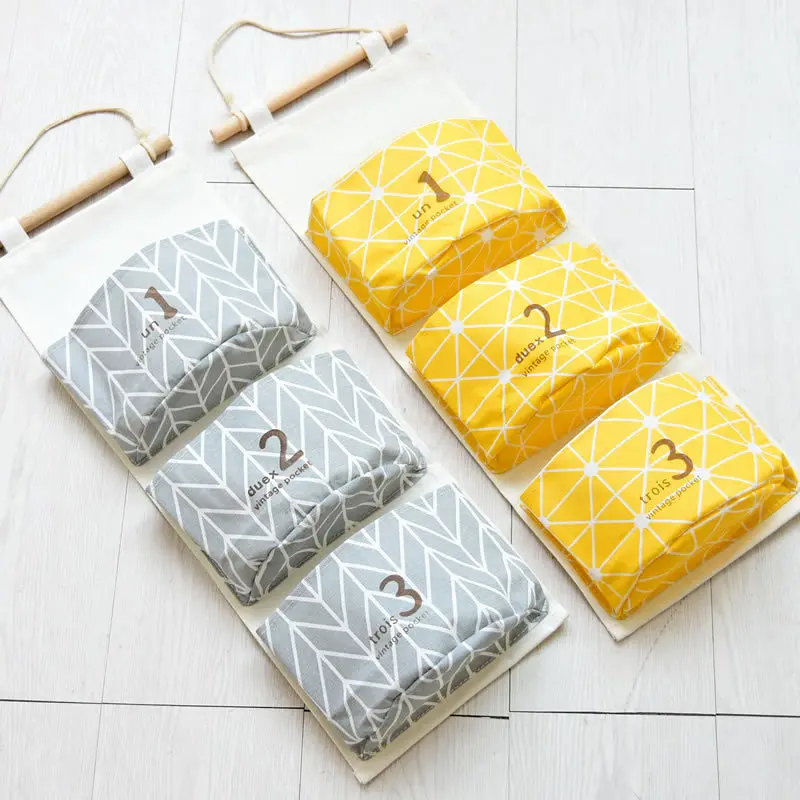 Многослойная подвесная сумка-Органайзер LIYIMENG для хранения за дверью