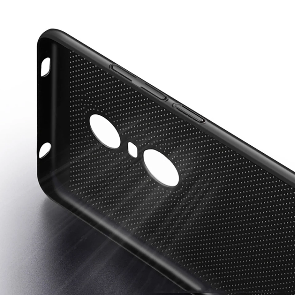 Термодышащий пластиковый жесткий чехол для XiaoMi RedMi Note 3 3S Pro 4 4A 4X 5 Plus Mi 5X 6X A2 5s A1 6