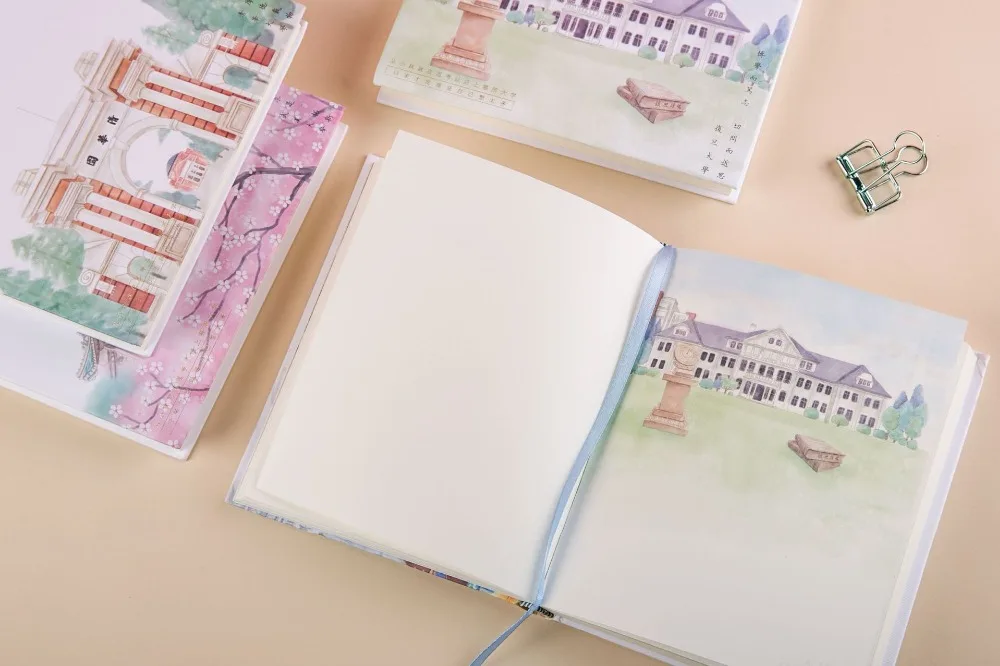 Новое поступление Professional акварель бумага 24 к ручная роспись эскиз записная книжка, Дневник для художественной школы студент