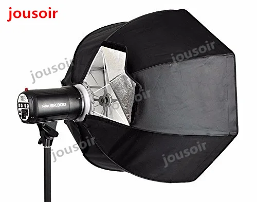 Godox портативный 120 см 47 &quotвосьмиугольный Зонт софтбокс с сотовой сеткой 2 8 м