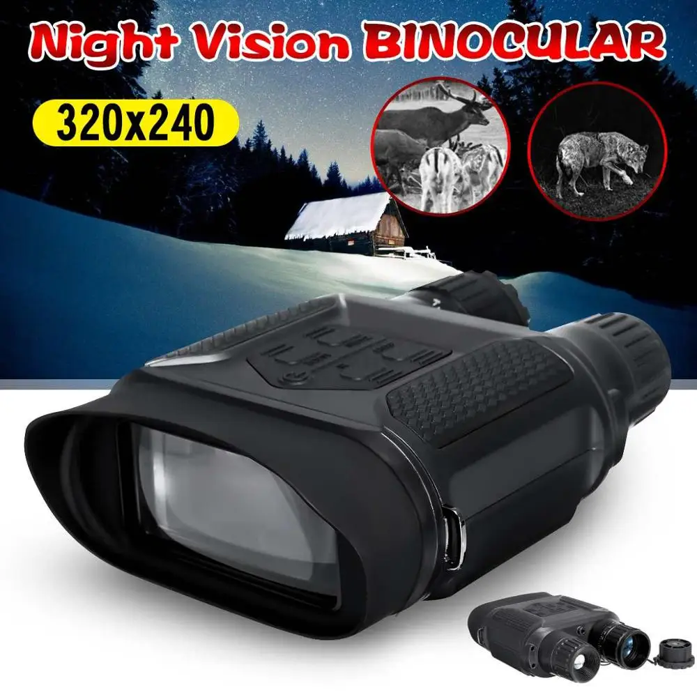 

Visionking 7x бинокулярный прибор ночного видения прицел 400 м видео/фотография Охотник ночное видение цифровой для охоты