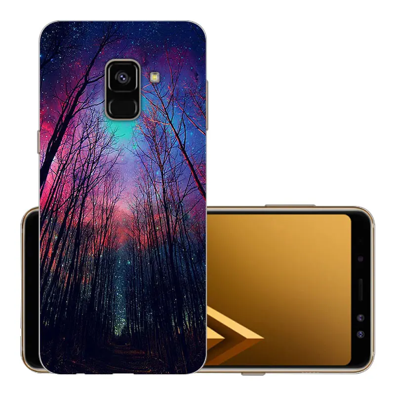CROWNPRO, мягкий чехол для 5," samsung Galaxy A8, чехол, ТПУ, защитный чехол для телефона, 6,0", для samsung A8 Plus, чехол - Цвет: XKL