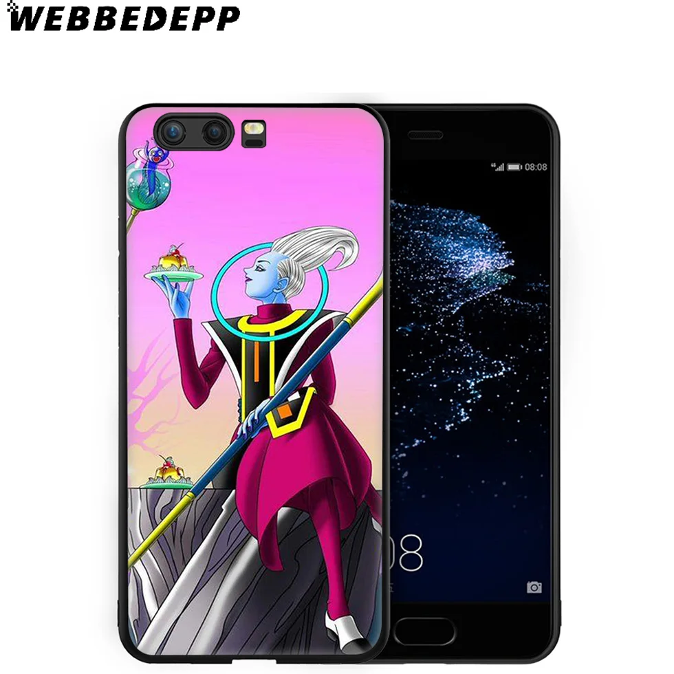 Мягкий чехол Dragon Ball Z Whis beerus для Huawei P8 P9 P10 P20 P30 Lite Pro P Smart Plus 2019 Y6 Prime 2018 2017 Mini |