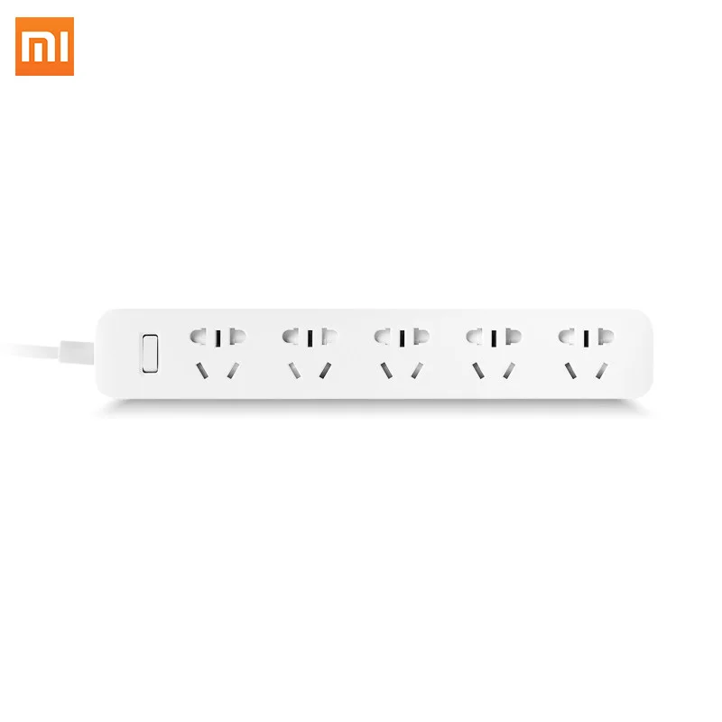 Xiaomi разъем питания, 5 Смарт Интеллектуальная Безопасная электрическая розетка адаптер есть ЕС Великобритания адаптер