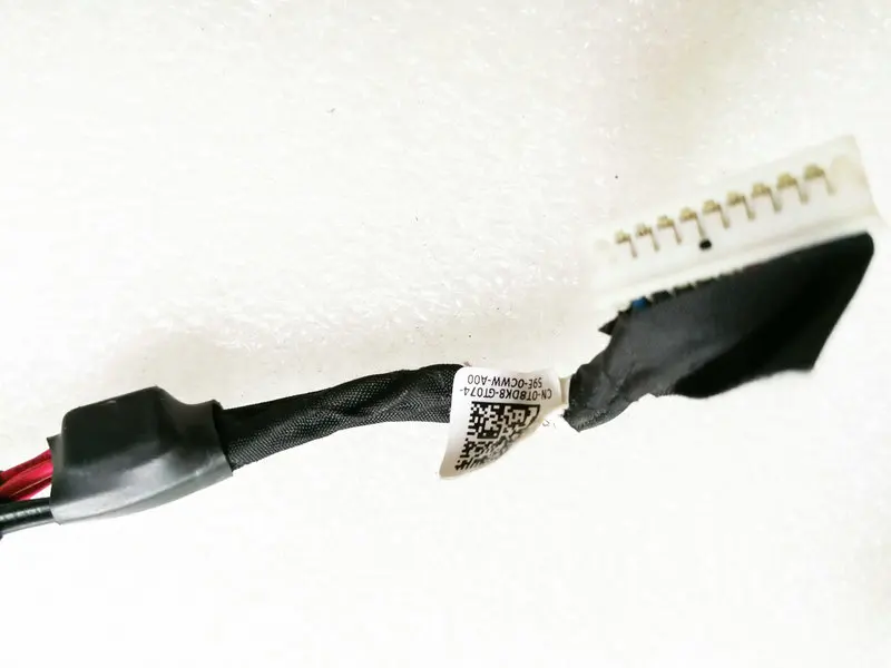 Оригинальный Для Dell 17 R1 R2 R3 кабель питания dc jack коннектор 0T8DK8 T8DK8 cn DC30100TO00|Звуковые