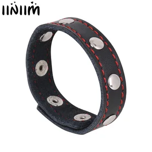 Iiniim сексуальное мужское регулируемое отверстие для пениса из натуральной кожи экзотическое УВЕЛИЧЕНИЕ ЧЛЕНА кольцо ремешок для нижнего белья Ночная рубашка для вечеринки