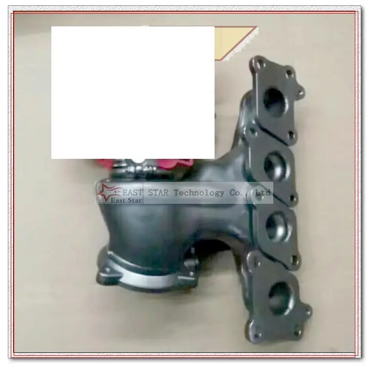 Выпускной коллектор Turbo Weld K03 53039880288 53039700288 53039880260 для Ford Mondeo Land Rover Evoque 2.0L AJ i4D B4204T7
