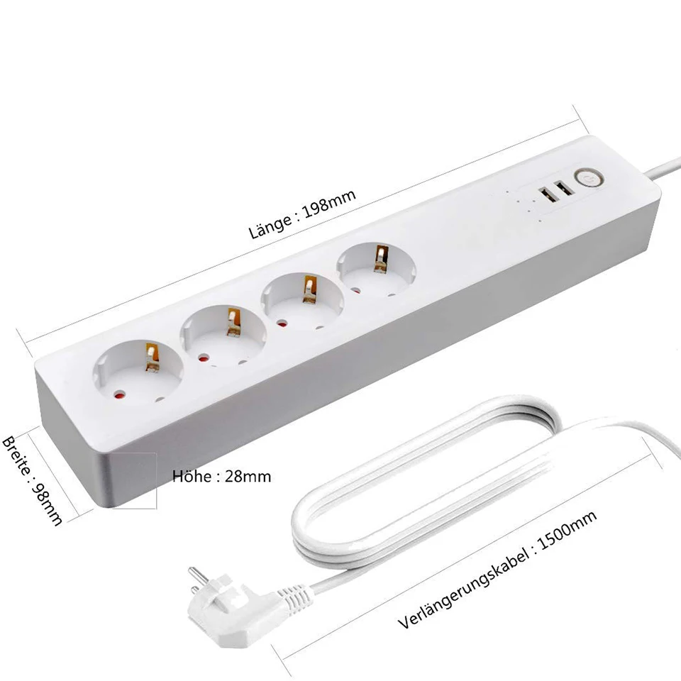 

Wi-Fi, , -, enchufe intelignte, Amazon Alexa Google