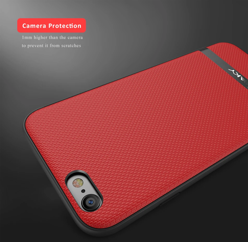 iPaky For iPhone 6 Plus Case Cover PC Plastic Bumper + Soft TPU Silicone Leather iPhone6 Protective Shield |
