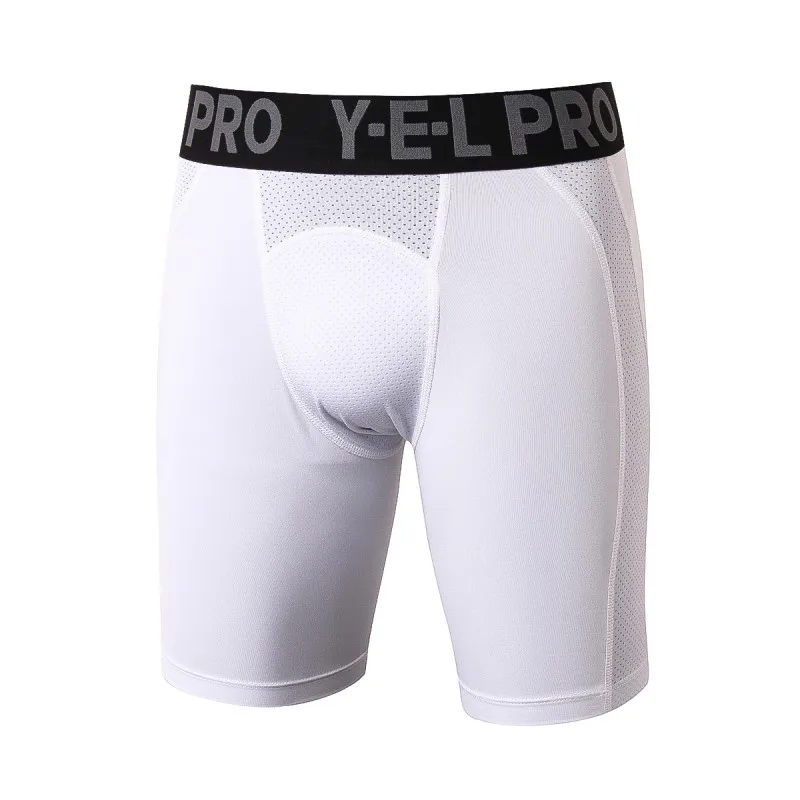 Мужские спортивные быстросохнущие шорты облегающие высокая эластичность