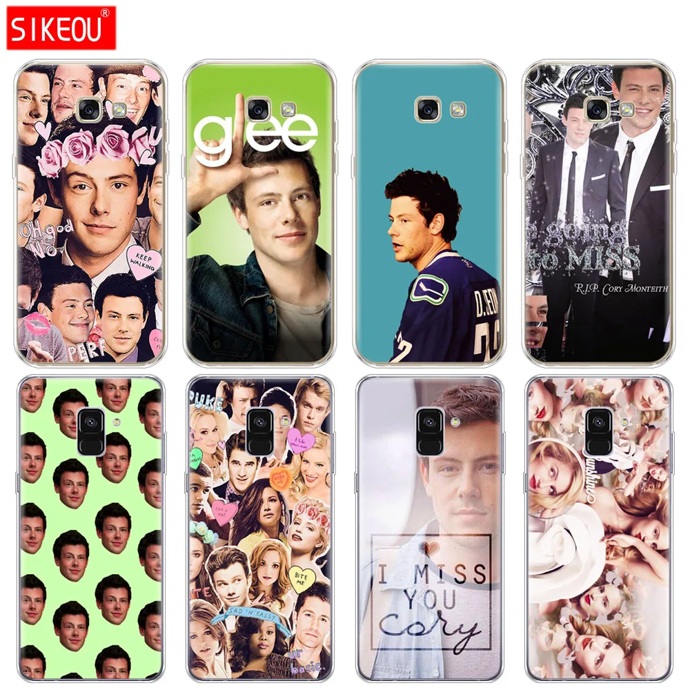 Силиконовый чехол для телефона Samsung Galaxy A8 2018 A3 A310 A5 A510 A7 2016 2017 Cory Monteith Glee | Мобильные