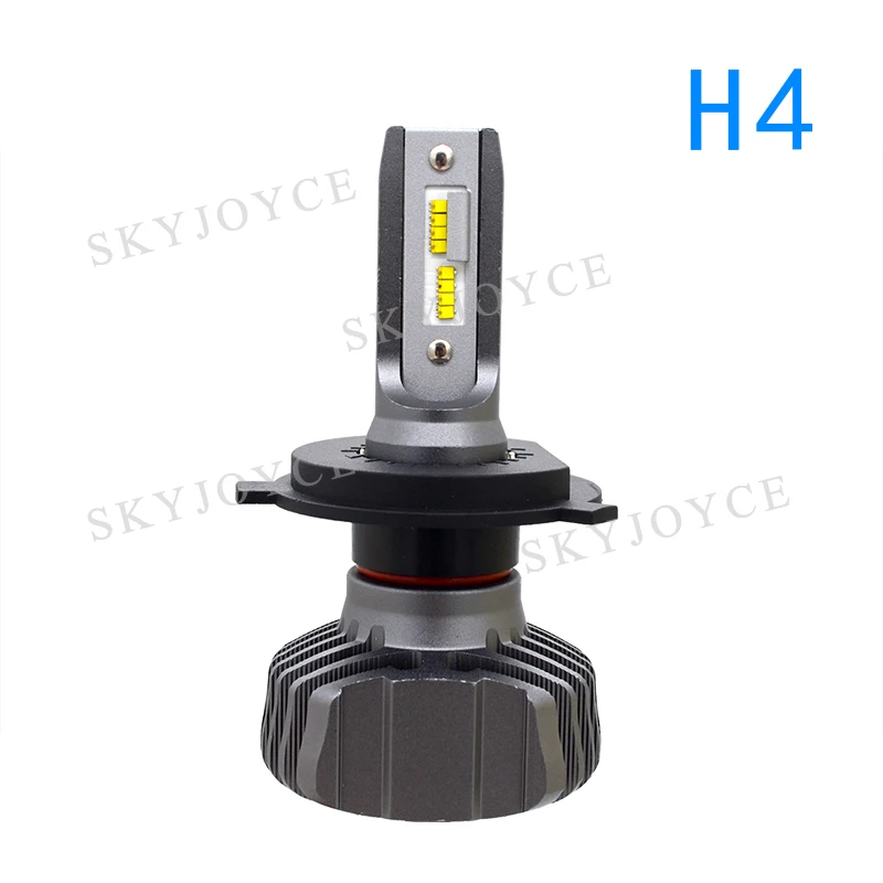 Автомобильный головной светильник H4 H7 светодиодный лампы H11 9005 HB3 9006 HB4 12V 24V 50W 10000LM 6500K белый зэс чипы Автомобильная Противо-Туманная светильник лампочка H7 светодиодный налобный фонарь