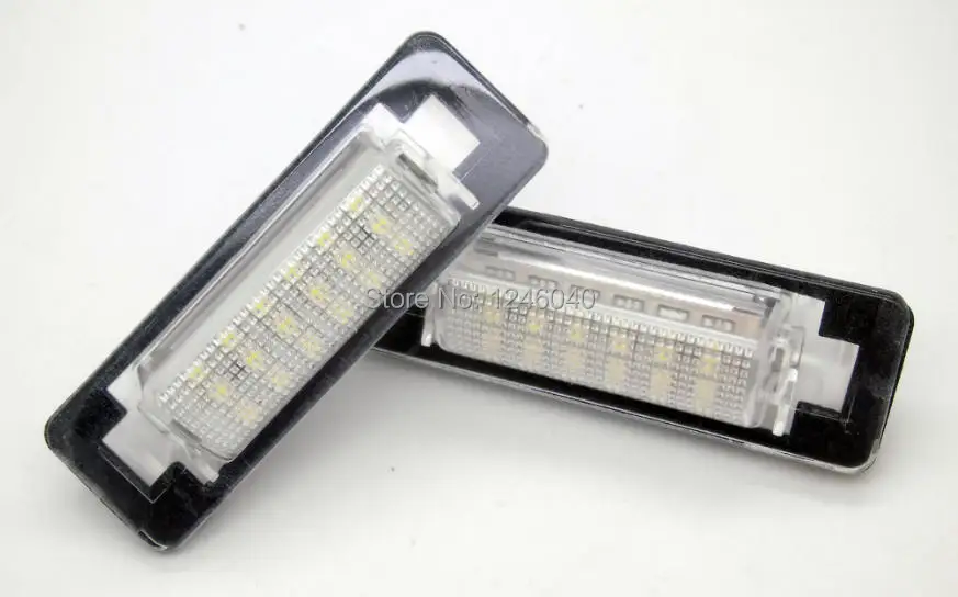 2 шт. Led номерной знак светильник для Benz W202 W210 седан рестайлинг 1997-2000 чистый белый