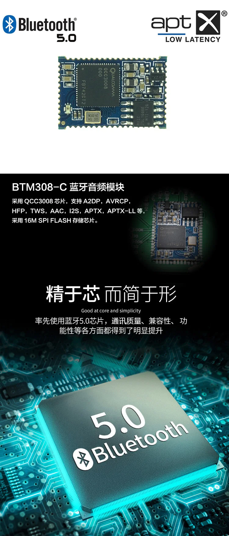 HiFi TPA3116 100 Вт* 2 Bluetooth 5,0 APTX W/ES9018K2M DAC стерео усилитель мощности