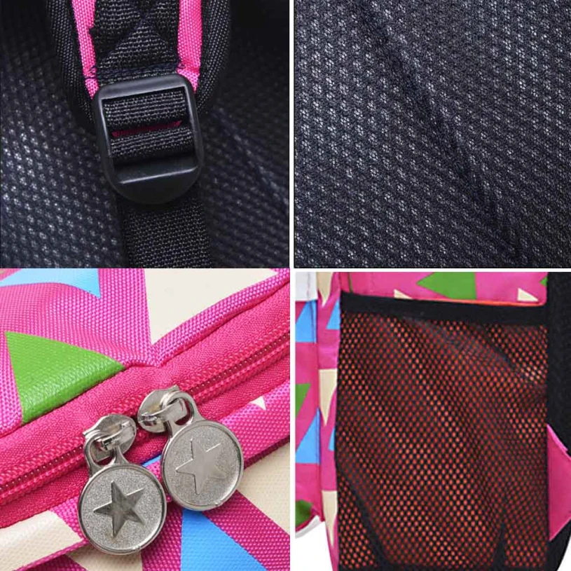 2017 модная детская школьная сумка новый бренд рюкзак милый малыш холст плеча