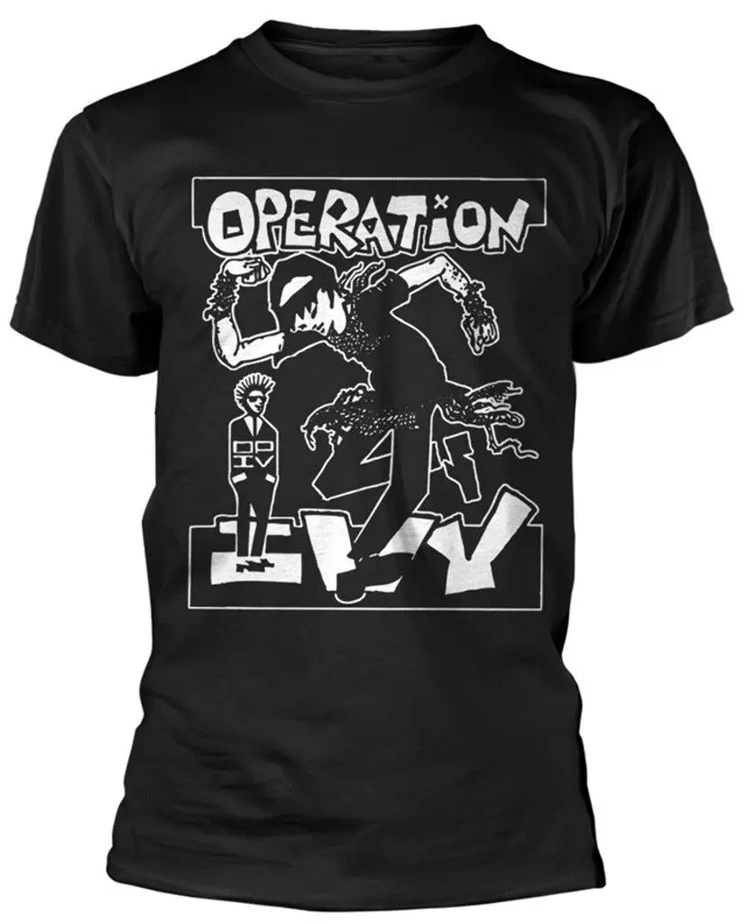 Operation Ivy 'Skankin' Футболка новая и официальная! Летняя мужская модная футболка