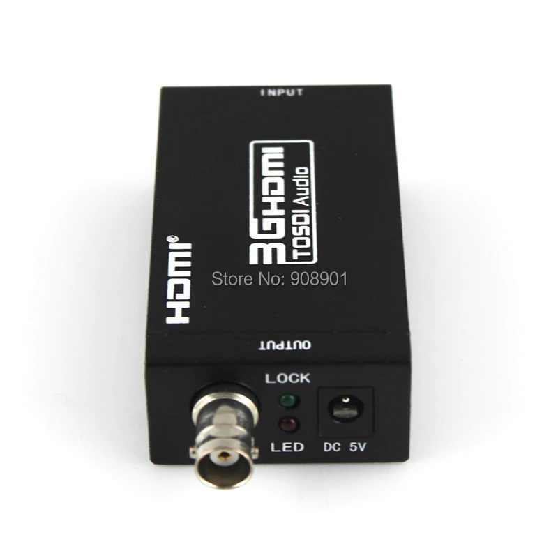 1 шт./лот Mini HDMI в SDI видео/аудио конвертер SD SDI/HD SDI/3G поддержка 720p/1080p|hdmi to rca converter|mini