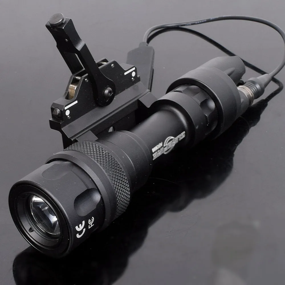 M952 M952V тактический фонарь Пикатинни QD Крепление LED оружие Свет охота скаутский