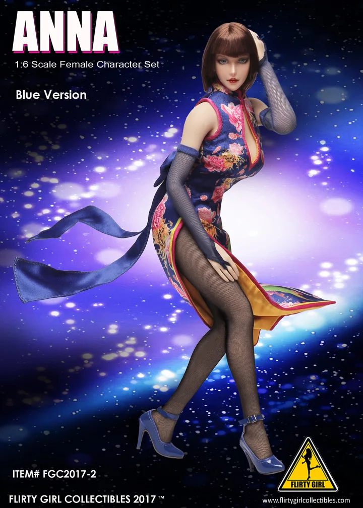 Коллекция 1/6 года. Аксессуары для женской одежды Tekken ANNA. Аксессуары для экшн-куклы 1". Тело не входит в комплект