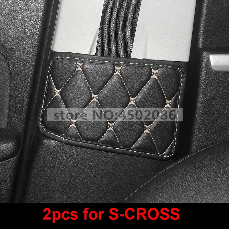 2 шт. для SUZUKI Vitara- S-CROSS Alivio ремень безопасности Пряжка защитная накладка B Колонка защитная накладка