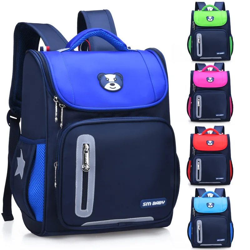 

2019 Children's 3D Waterproof Backpacks Kids Cartoon School Bags For Boys Primary School Backpack For Girls Orthopedic Schoolbag