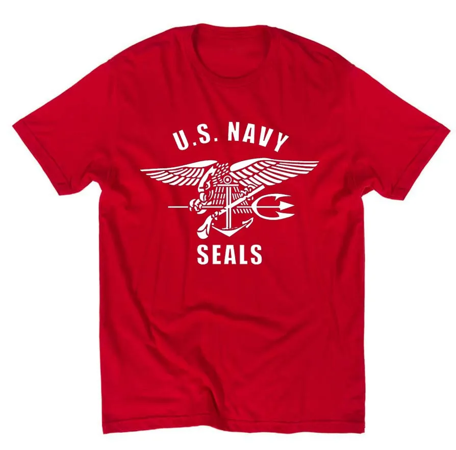 Новинка Camisetas Фитнес U. s. котики TEAM SIX футболки ВМС США уплотнения хлопковая