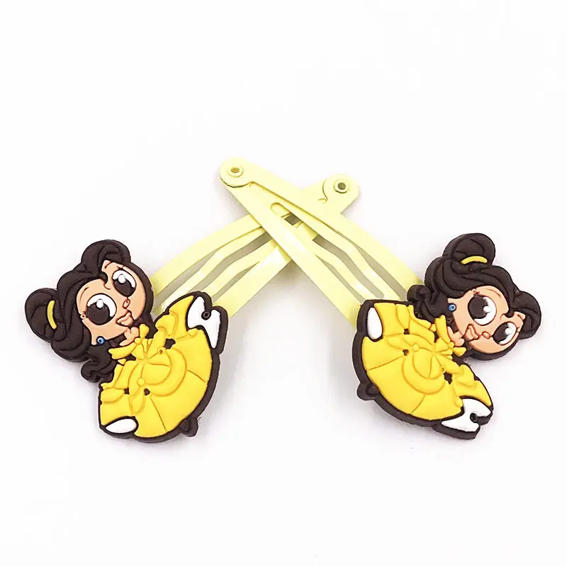 10 шт. Elf красивая принцесса волос одежда ПВХ мультфильм шпильки для девочек