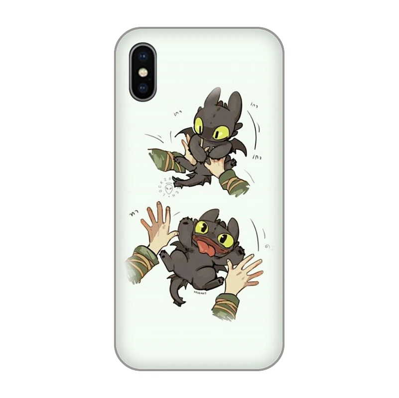 Soft TPU Silicone Mobile Phone Cases Cover for iPhone X XR XS Max 10 7 6 6s 8 Plus 4 5 5S SE 5C How To Train Your Dragon 3 |