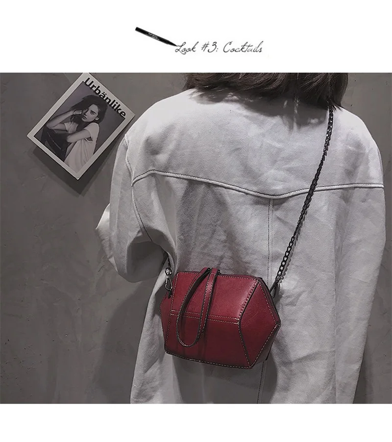 Женская сумка шикарная сумочка на цепочке 2019 новая волна ретро через плечо