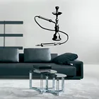 Наклейки на стену для кальяна, художественная Наклейка на стену, домашний декор, наклейки, плакат, настенная наклейка, дизайн комнаты, съемный узор B303