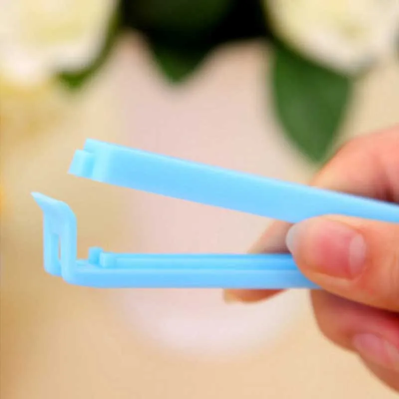 5 шт. Еда хранения уплотнения зажим Портативный большой размер 11 см в длину снэк