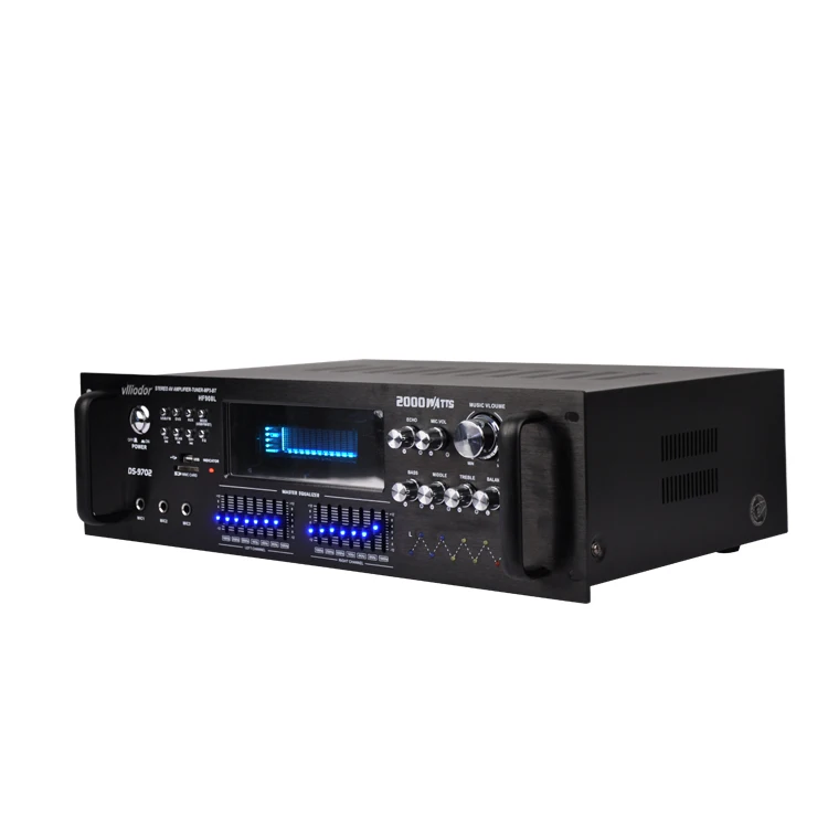 С эквалайзером HF908L высокой мощности Bluetooth KTV усилитель/караоке ОК звук пение/с пультом дистанционного управления