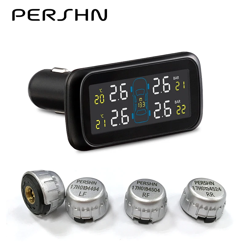 U903 автомобилей TPMS шин Давление мониторинга Системы четыре внешних Беспроводной