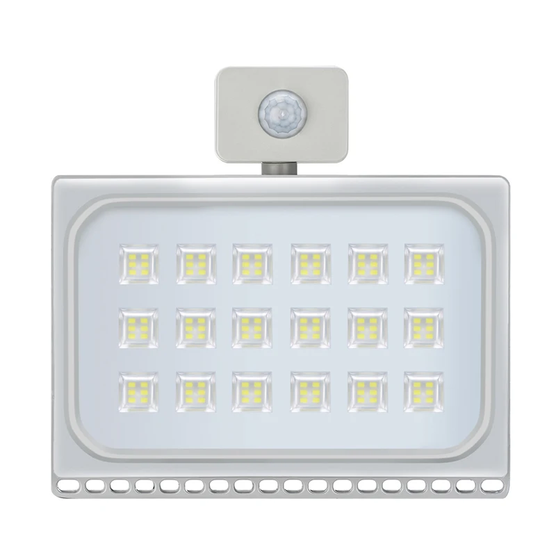 

3PCS Ultrathin Motion Sensor Led Flood Light 100W 110V 220V 8000LM Waterproof IP65 Led Floodlights Spotlight Outdoor Lighting