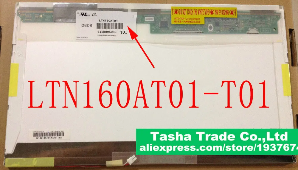 LTN160AT01-T01 LTN160AT01 HD CCFL   -   LTN160AT01 T01   toshiba satellite a505 s6017